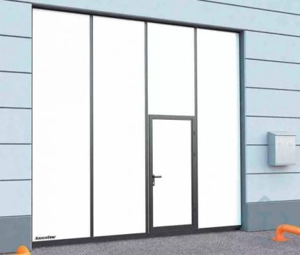 Складчатые ворота DoorHan 3000х2400