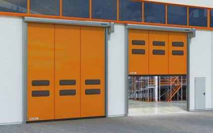 СКОРОСТНЫЕ РУЛОННЫЕ ВОРОТА Doorhan ДЛЯ ВНУТРЕННЕГО ИСПОЛЬЗОВАНИЯ СЕРИИ SPEEDROLL SDI